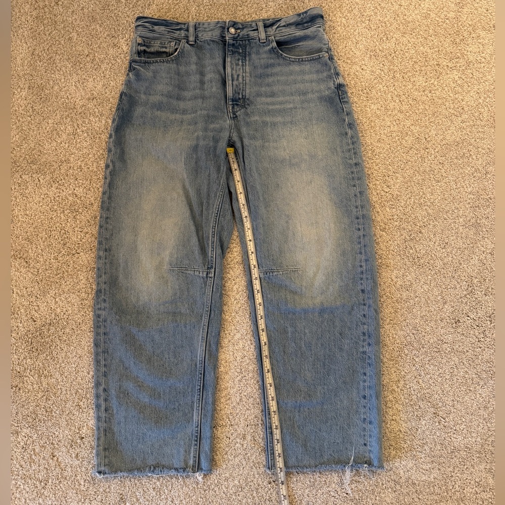 Madewell Darted Barrel Leg Jean - Sz 28